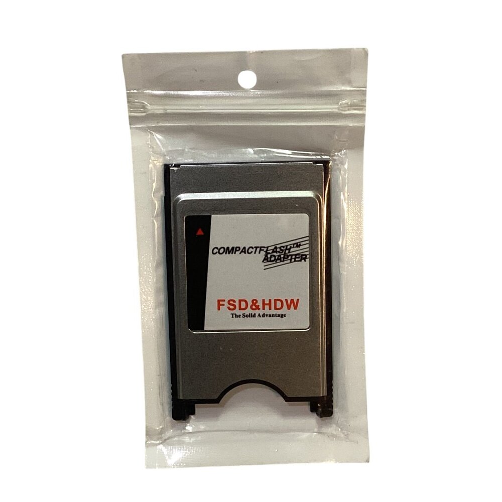 Compact Flash Cf to PC Card Pcmcia Adapter Cards Reader for Laptop NEW